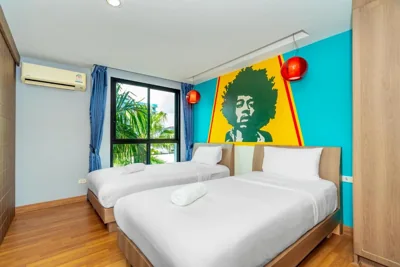 Chambre lits jumeaux Deluxe — Anchan Boutique Hotel, Phuket