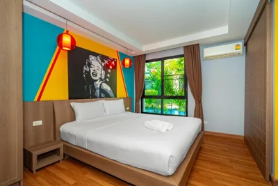 Chambre avec une chambre et accès à la piscine — Anchan Boutique Hotel, Phuket